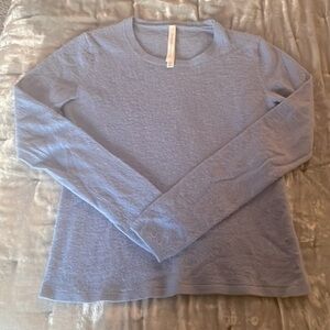 2 Babaton Light Cashmere Sweaters Cream & Blue (Size XXS)
